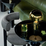 Bell LED Table Lamp, Large Dimmable Modern Bedside Lamp by INSPECIAL HOME