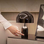 Bell LED Table Lamp, Large Dimmable Modern Bedside Lamp by INSPECIAL HOME