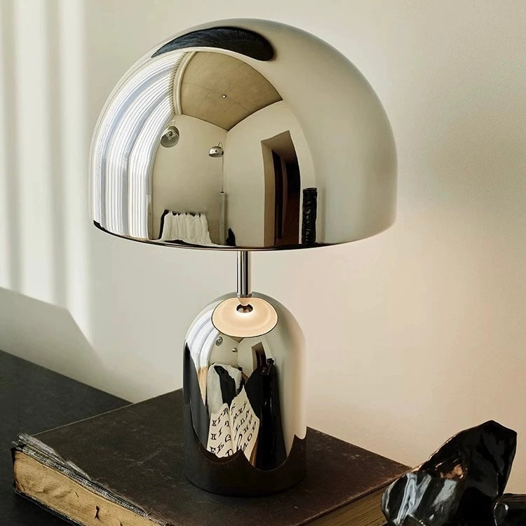 Bell LED Table Lamp, Large Dimmable Modern Bedside Lamp by INSPECIAL HOME