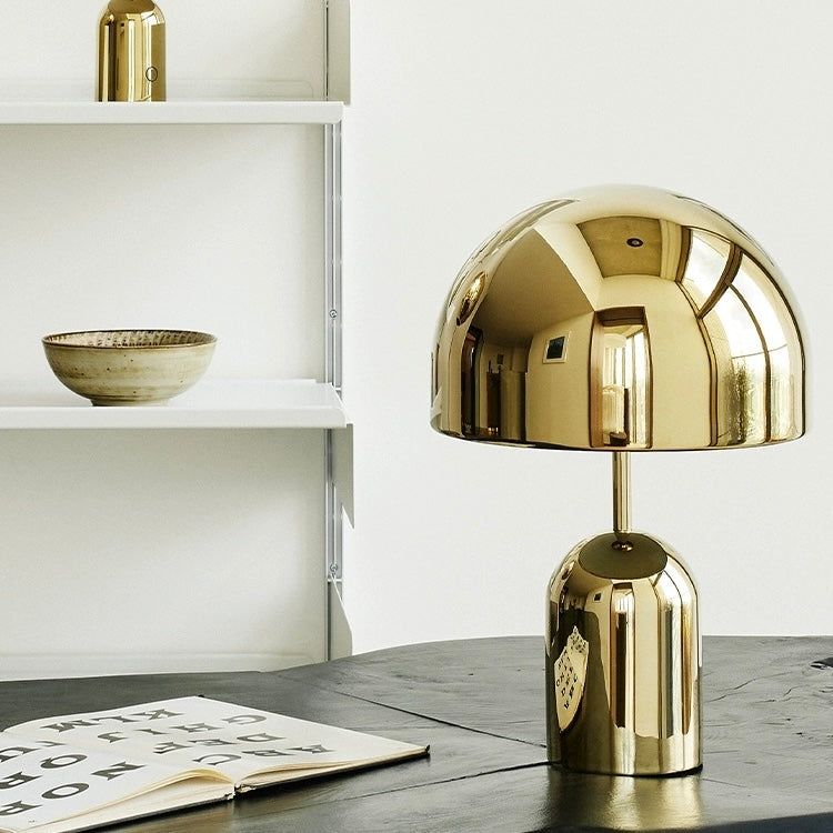 Bell LED Table Lamp, Large Dimmable Modern Bedside Lamp by INSPECIAL HOME