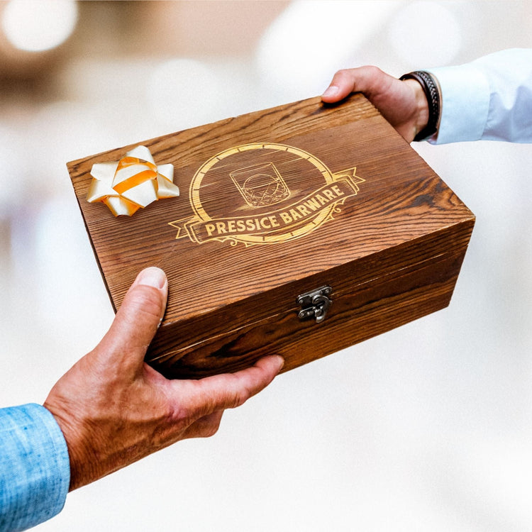 Pressice Barware Ice Ball Press Kit Gift Set, ice ball maker, great for gifting, gifts for him