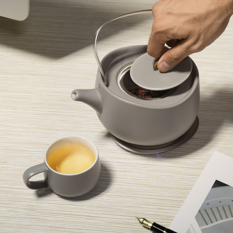 Leiph Self-heating Teapot Bundle Set by OHOM