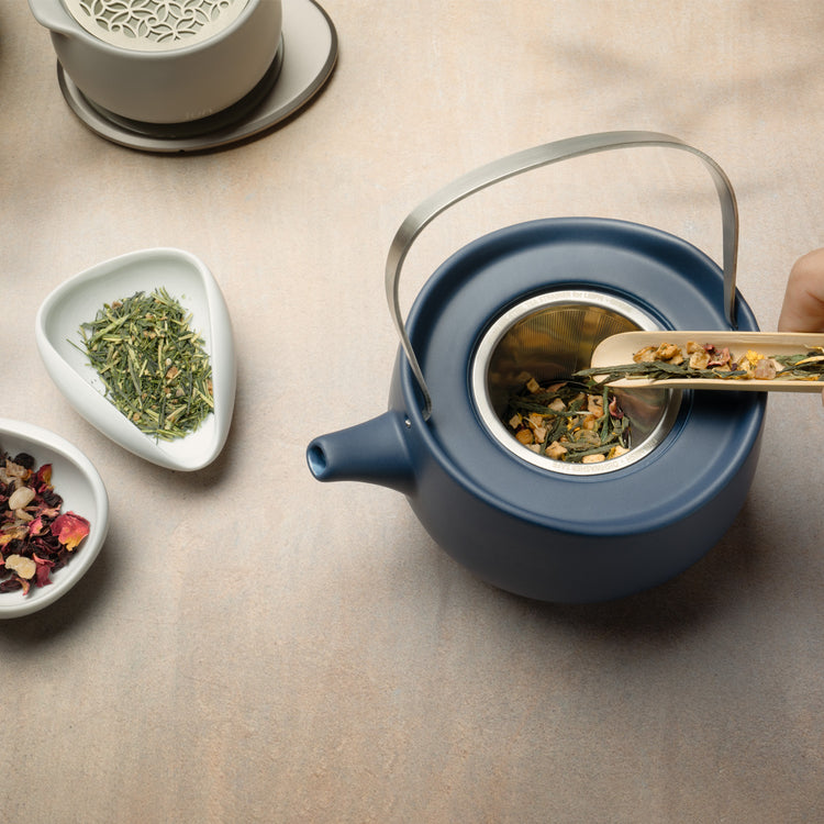 Leiph Self-heating Teapot Bundle Set by OHOM