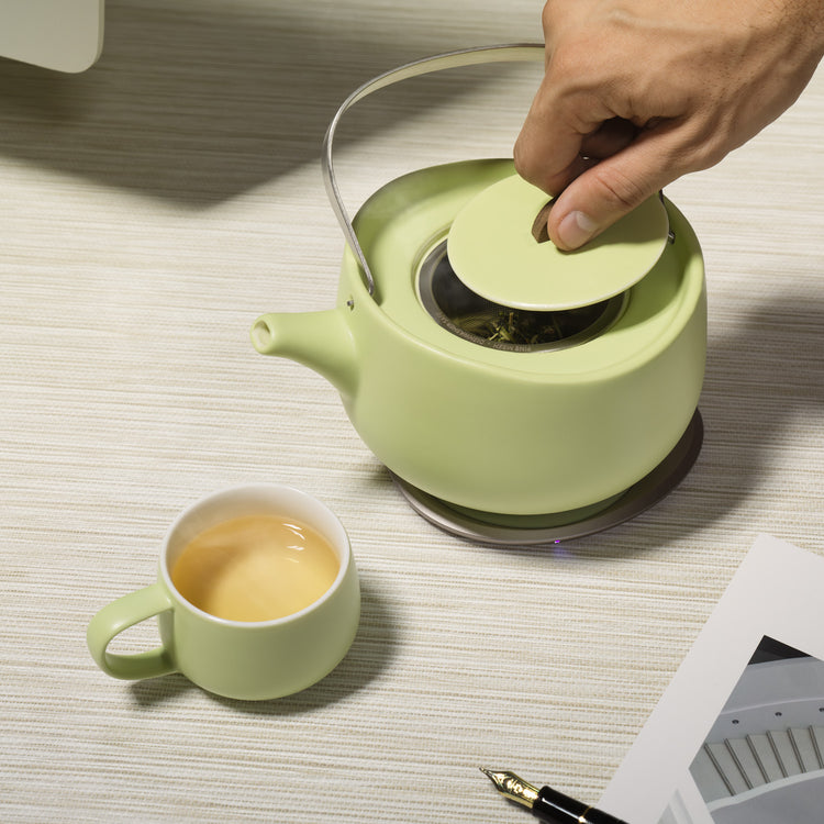 Leiph Self-heating Teapot Bundle Set by OHOM