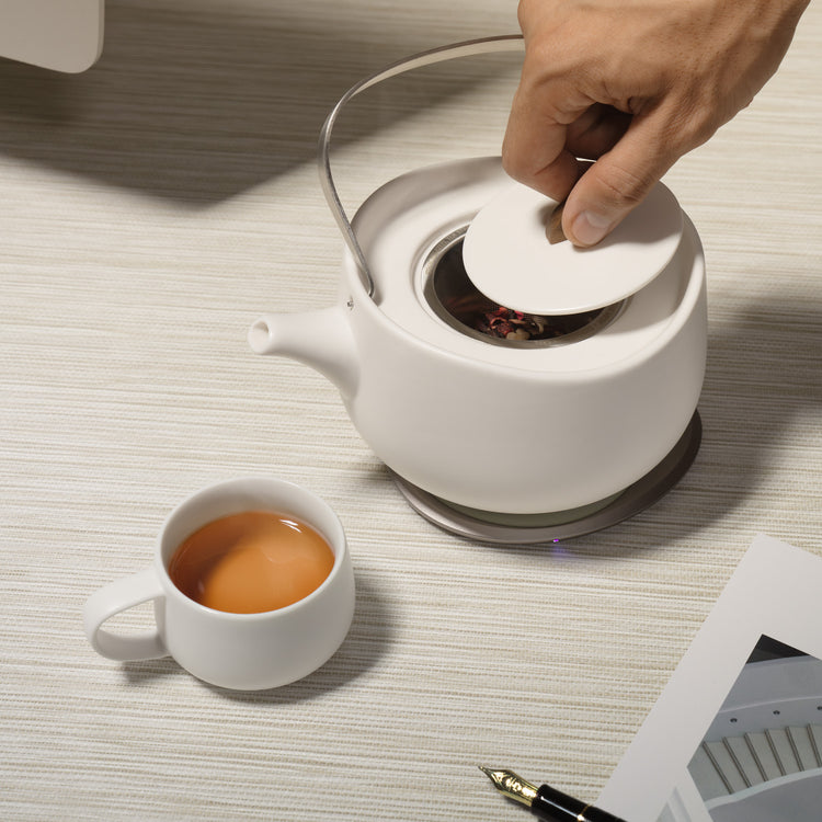 Leiph Self-heating Teapot Bundle Set by OHOM
