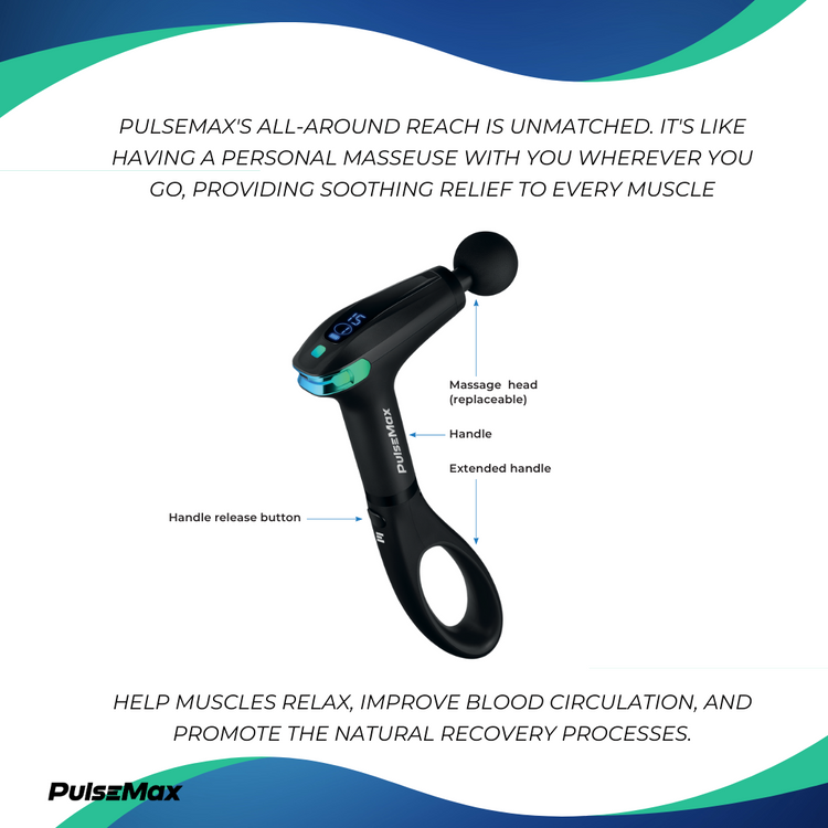 PulseMax Massage Gun by REATHLETE